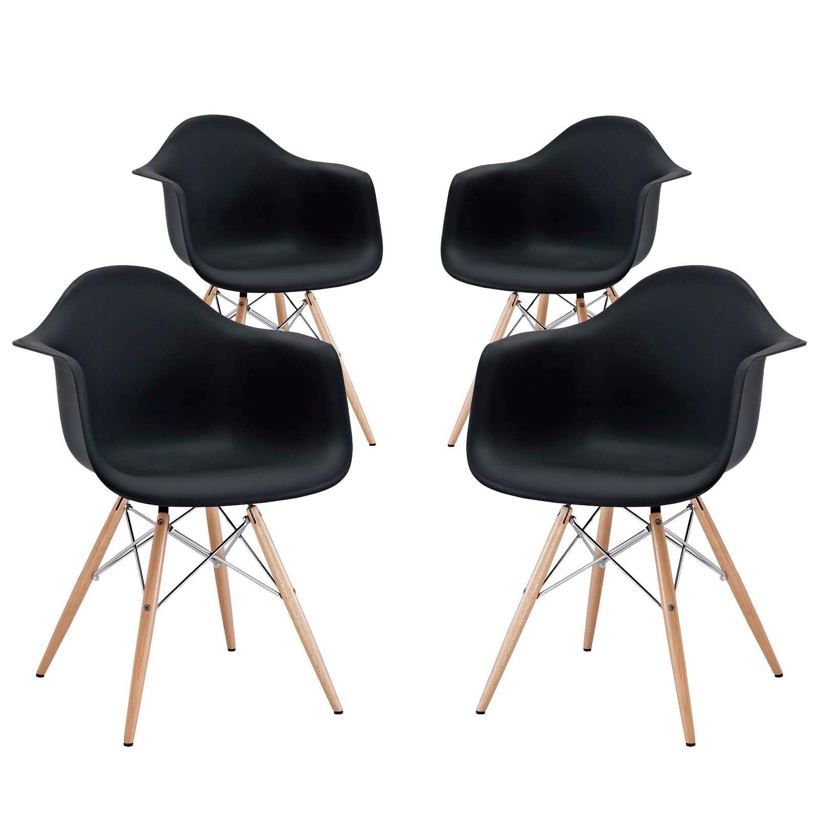 Modway Pyramid Dining Armchair Set of 4 FredCo
