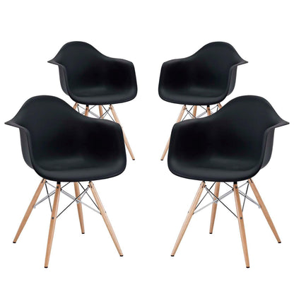 Modway Pyramid Dining Armchair Set of 4 FredCo