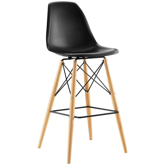 Modway Pyramid Dining Side Bar Stool Set of 4 FredCo