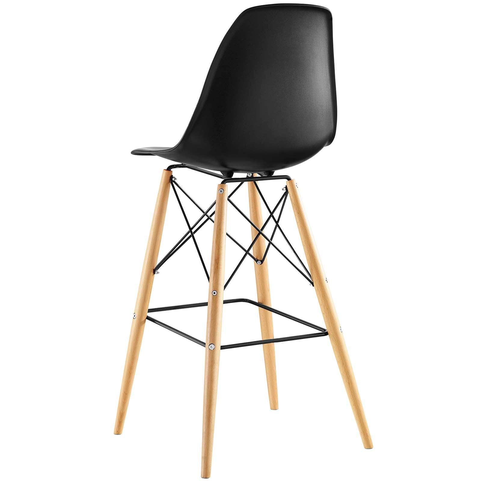 Modway Pyramid Dining Side Bar Stool Set of 4 FredCo