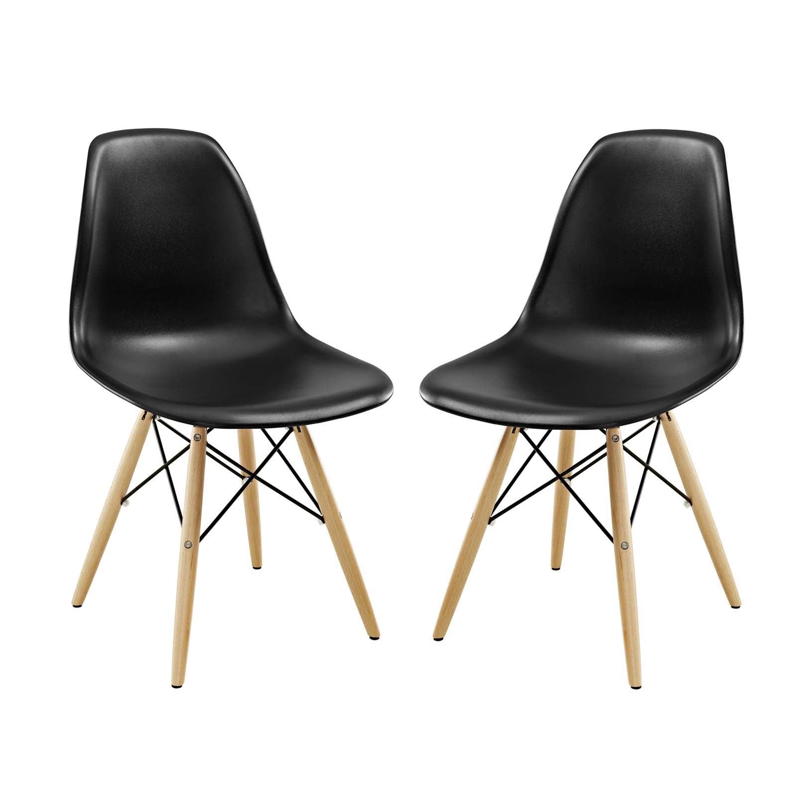 Modway Pyramid Dining Side Chairs Set of 2, EEI-928 FredCo