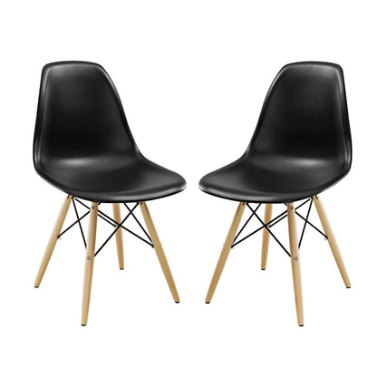 Modway Pyramid Dining Side Chairs Set of 2, EEI-928 FredCo