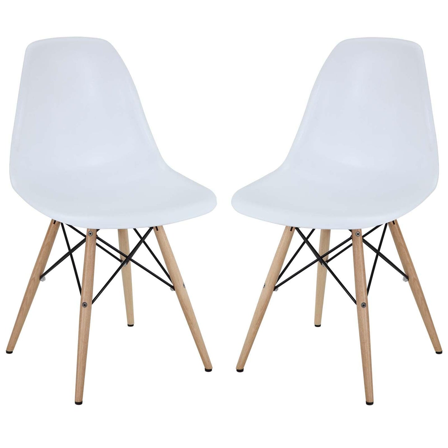 Modway Pyramid Dining Side Chairs Set of 2, EEI-928 FredCo