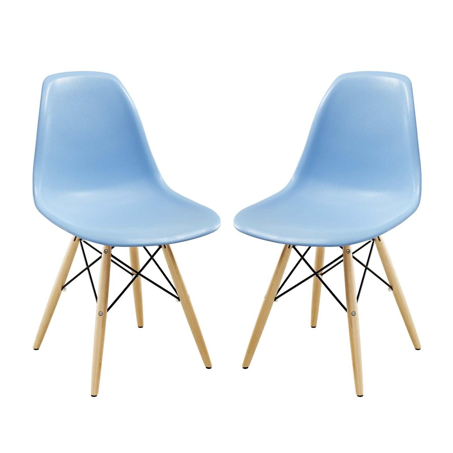 Modway Pyramid Dining Side Chairs Set of 2, EEI-928 FredCo