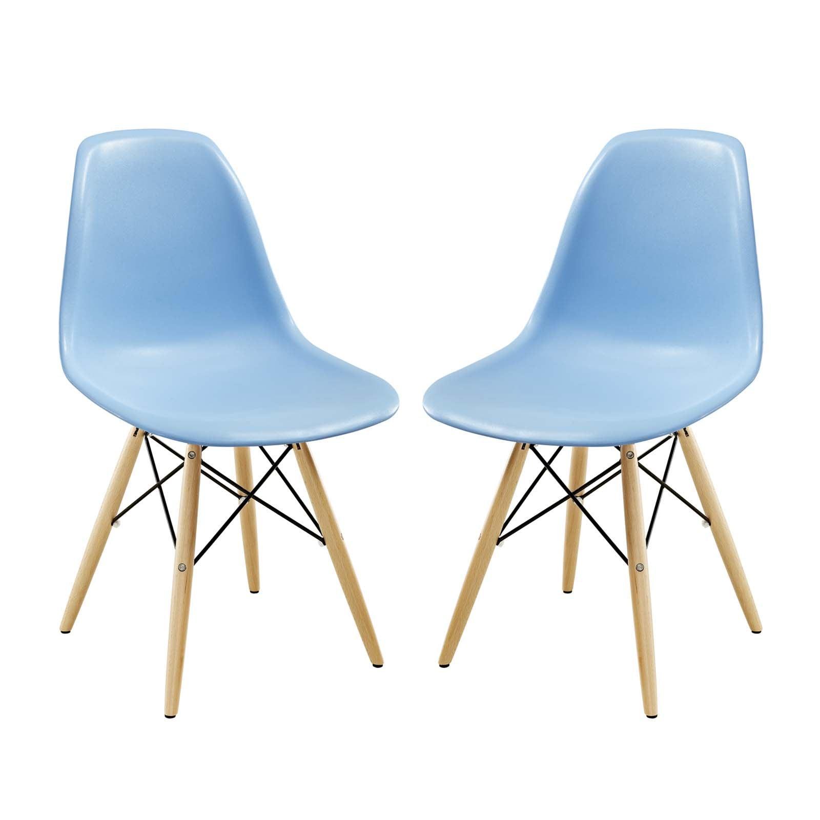 Modway Pyramid Dining Side Chairs Set of 2, EEI-928 FredCo