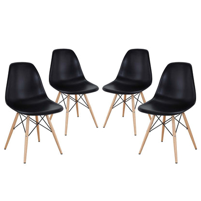 Modway Pyramid Dining Side Chairs Set of 4 FredCo