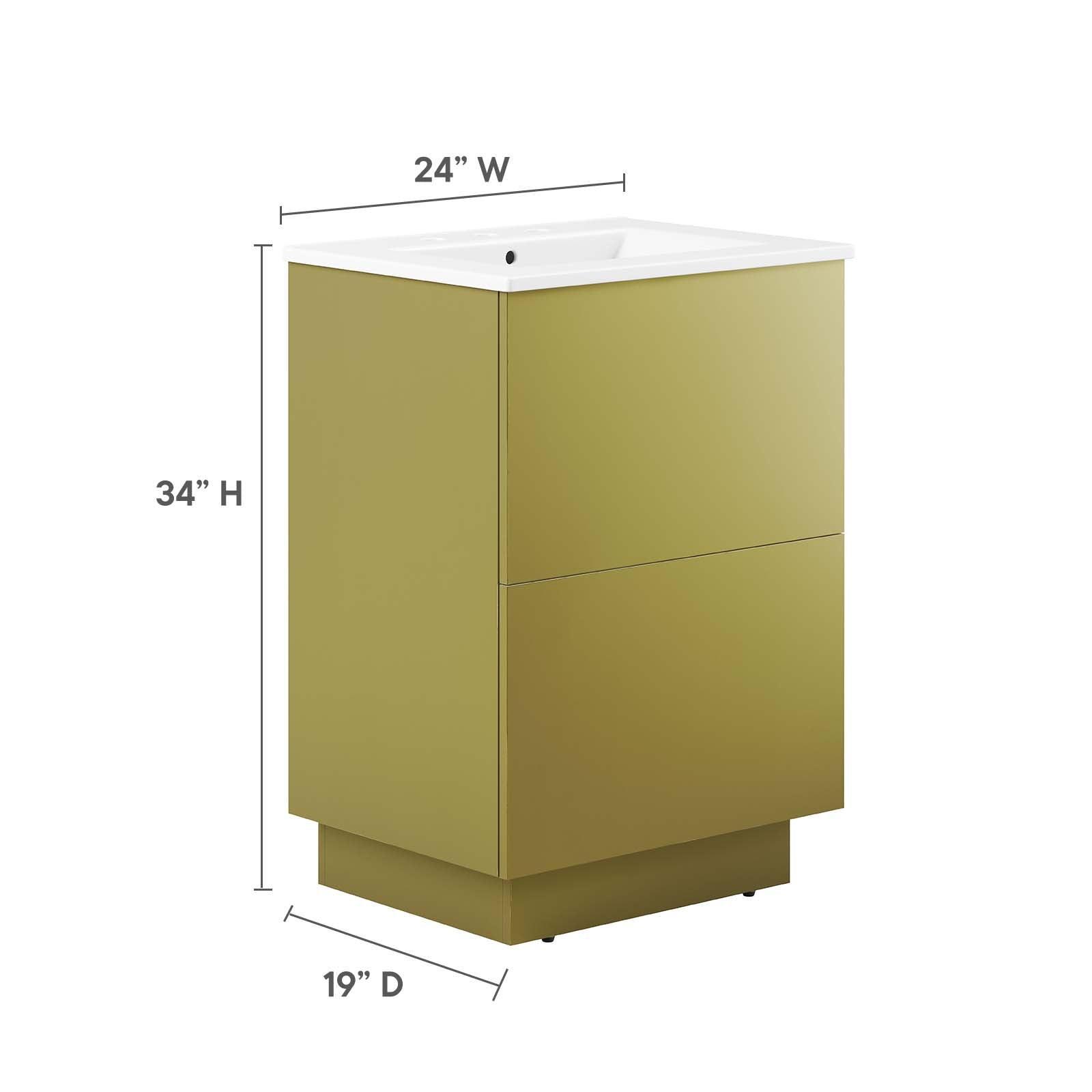 Modway Quantum 24" Bathroom Vanity FredCo