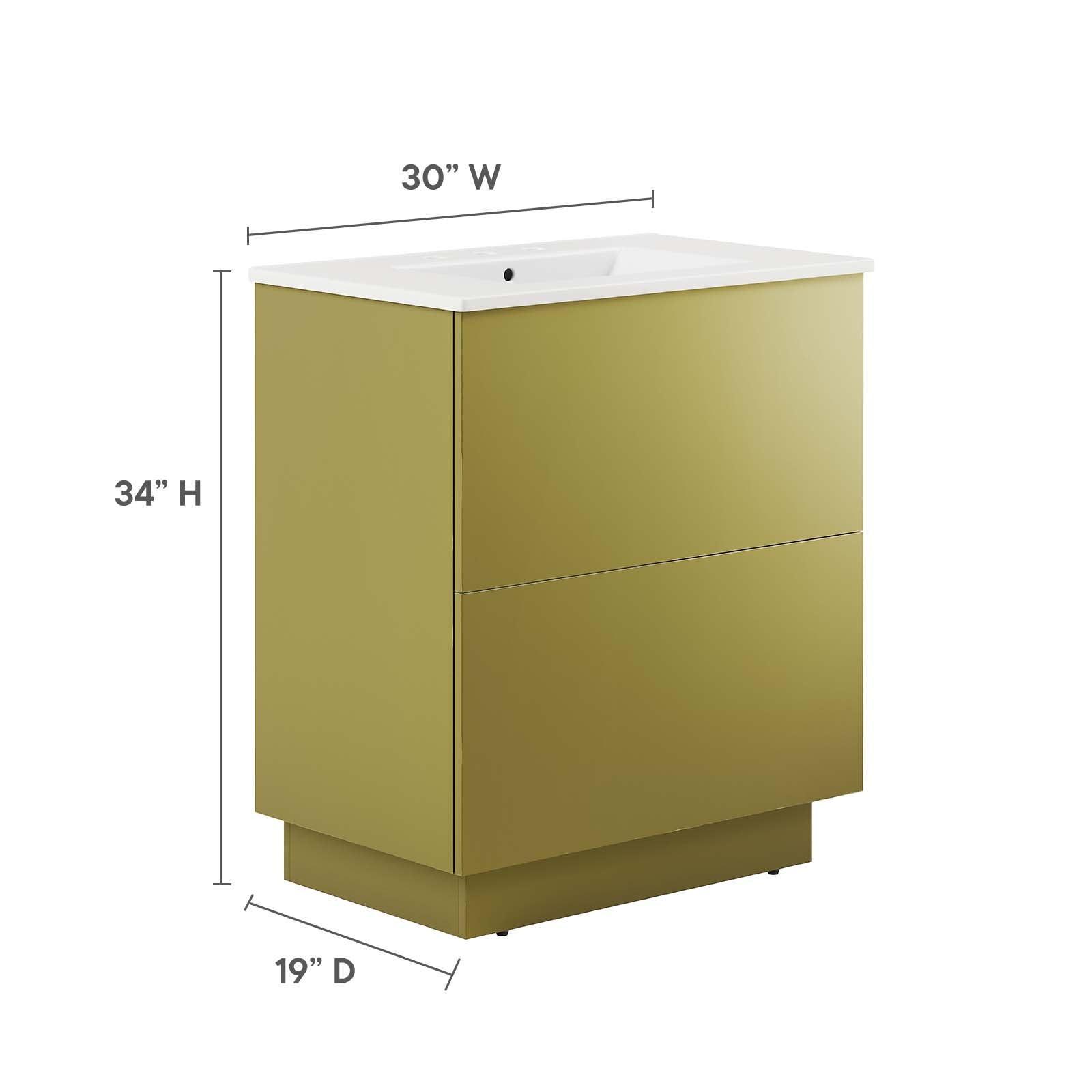 Modway Quantum 30" Bathroom Vanity FredCo