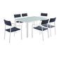 Modway Raleigh 7 Piece Outdoor Patio Aluminum Dining Set FredCo