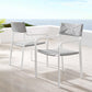 Modway Raleigh Outdoor Patio Aluminum Armchair Set of 2 FredCo