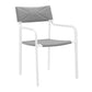 Modway Raleigh Outdoor Patio Aluminum Armchair Set of 2 FredCo