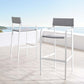 Modway Raleigh Outdoor Patio Aluminum Bar Stool Set of 2 FredCo