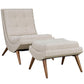Modway Ramp Upholstered Fabric Lounge Chair Set FredCo