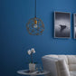 Modway Rarity Geometric Decagon-Shaped Brass Pendant Light FredCo