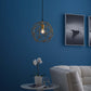 Modway Rarity Geometric Decagon-Shaped Brass Pendant Light FredCo