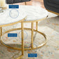 Modway Ravenna Artificial Marble Nesting Coffee Table FredCo
