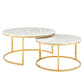 Modway Ravenna Artificial Marble Nesting Coffee Table FredCo