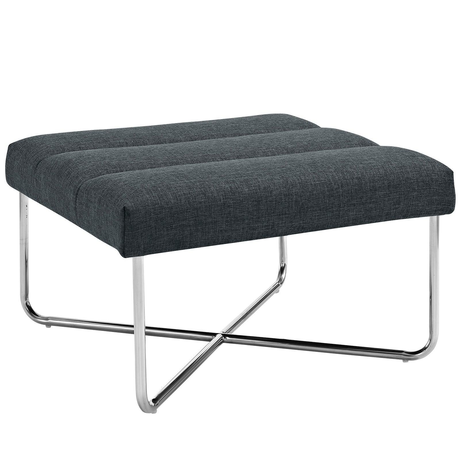 Modway Reach Upholstered Fabric Ottoman FredCo
