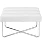 Modway Reach Upholstered Vinyl Ottoman FredCo