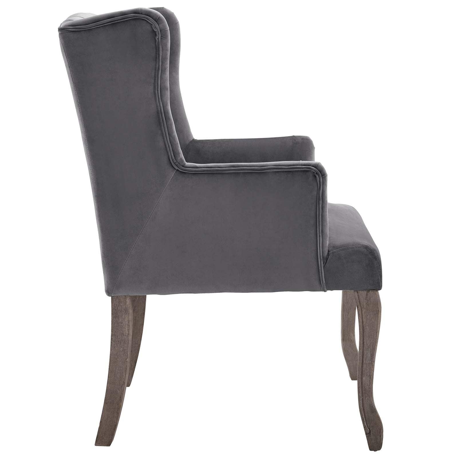 Modway Realm Armchair Performance Velvet Set of 2 FredCo