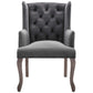 Modway Realm French Vintage Dining Performance Velvet Armchair FredCo