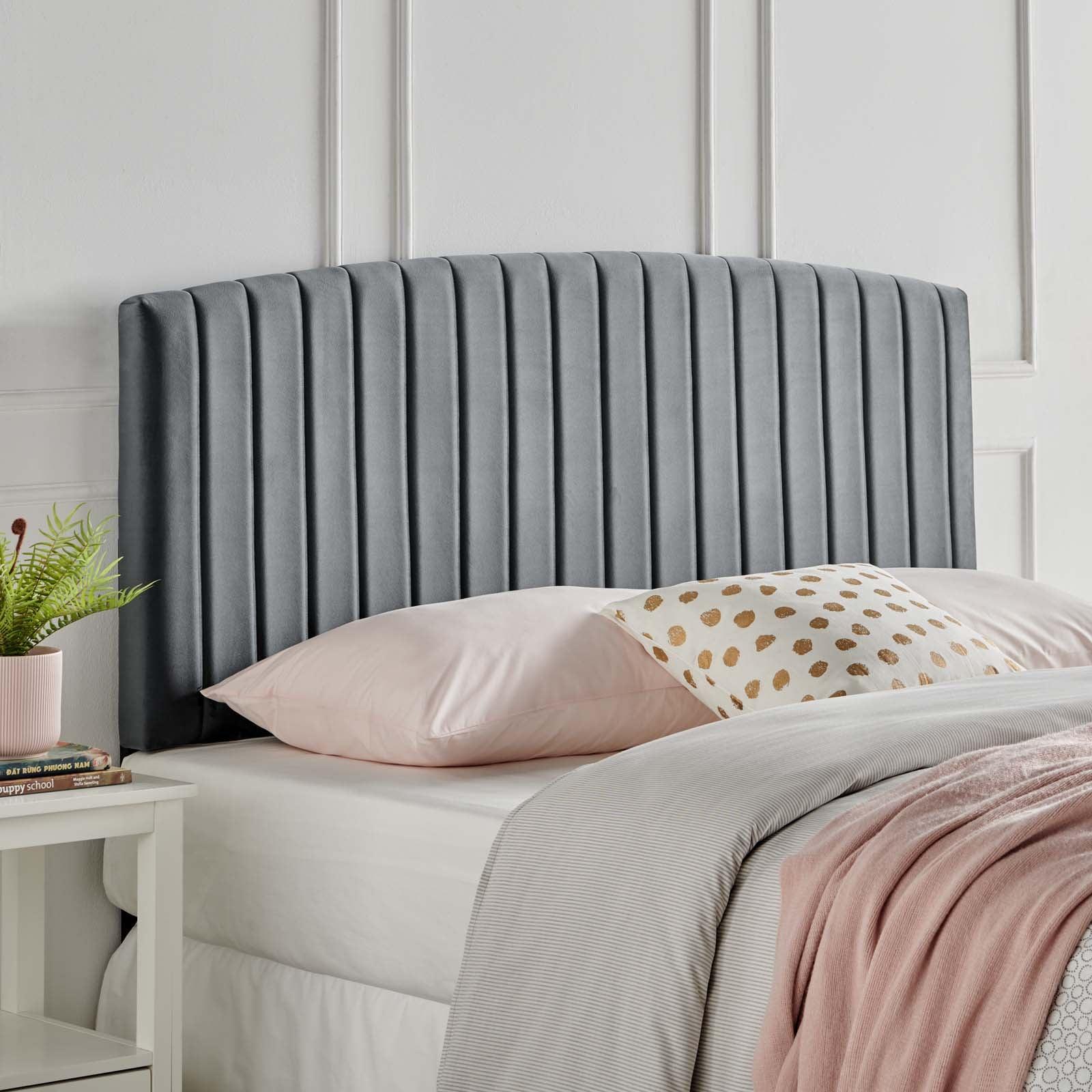 Modway Rebecca Performance Velvet Twin Headboard FredCo