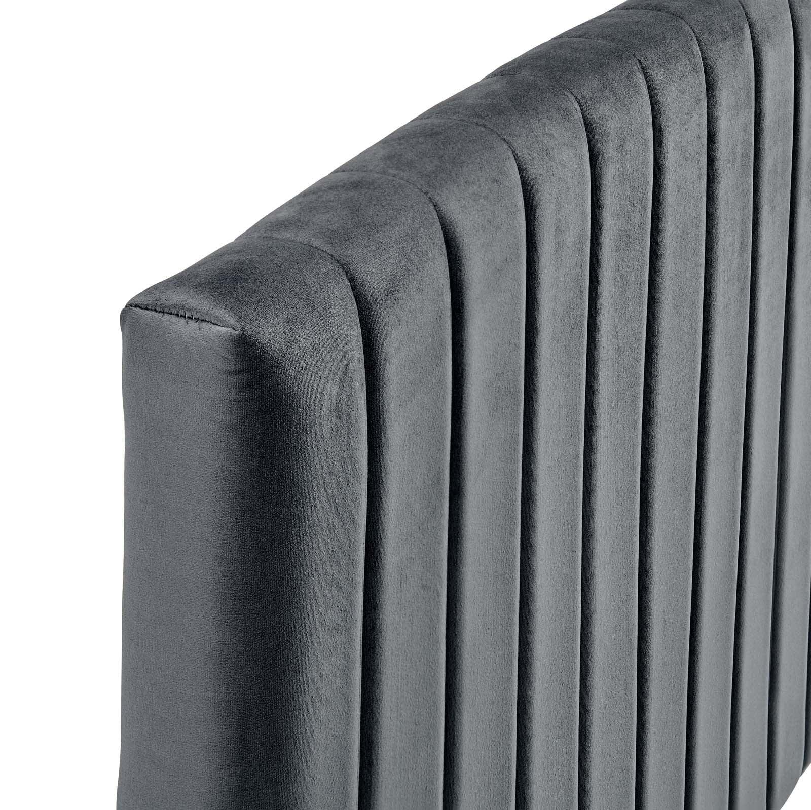 Modway Rebecca Performance Velvet Twin Headboard FredCo