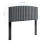 Modway Rebecca Performance Velvet Twin Headboard FredCo