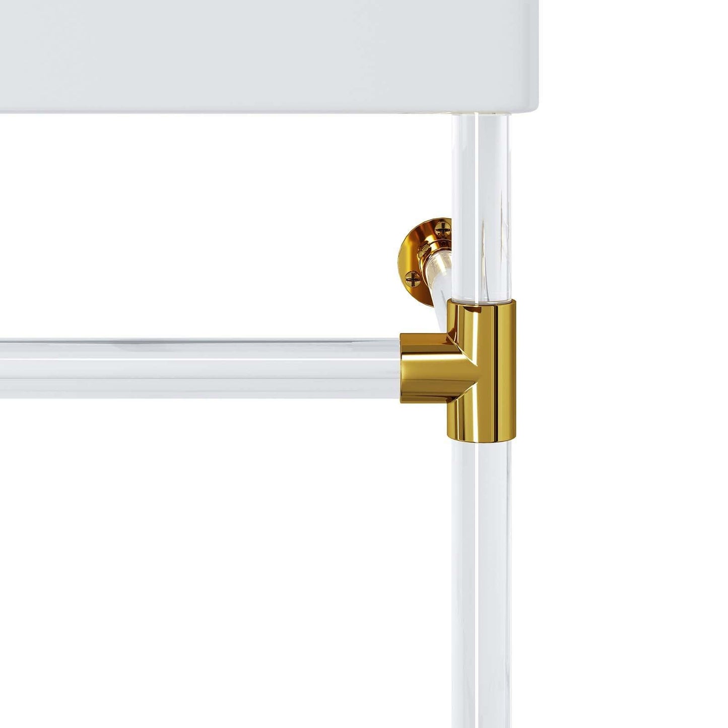 Modway Redeem 24" Acrylic Wall-Mount Bathroom Vanity FredCo