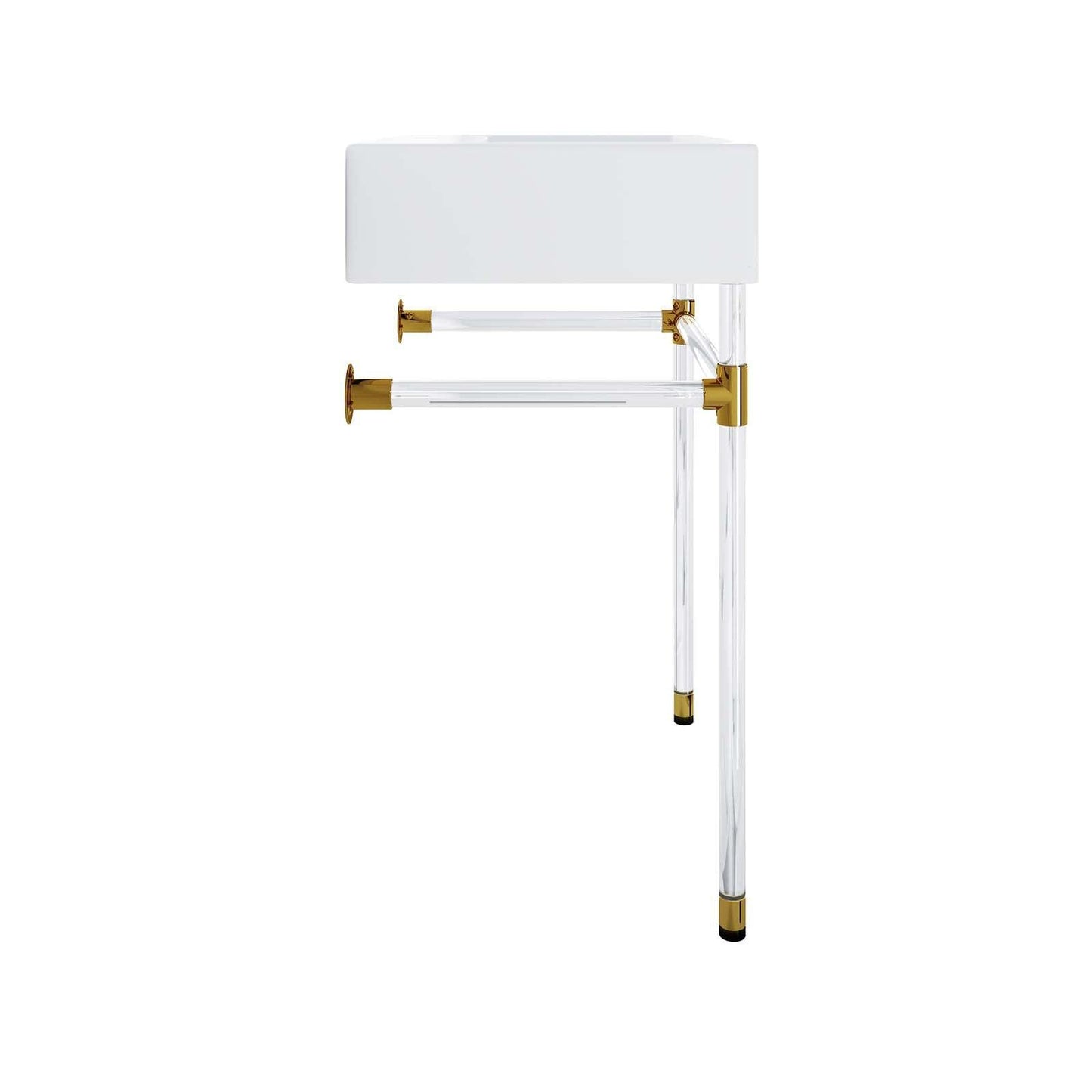 Modway Redeem 24" Acrylic Wall-Mount Bathroom Vanity FredCo