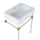 Modway Redeem 24" Silver Stainless Steel Wall-Mount Bathroom Vanity FredCo