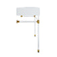 Modway Redeem 32" Acrylic Wall-Mount Bathroom Vanity FredCo
