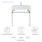Modway Redeem 32" Silver Stainless Steel Wall-Mount Bathroom Vanity FredCo