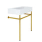 Modway Redeem 32" Wall-Mount Gold Stainless Steel Bathroom Vanity FredCo