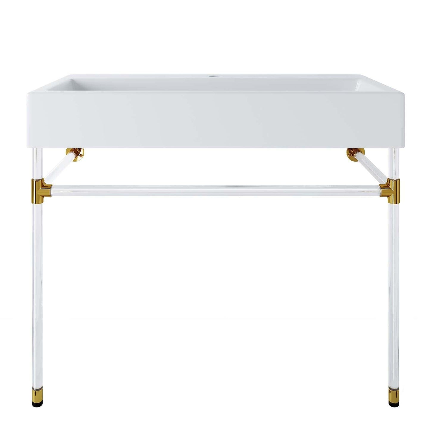 Modway Redeem 40" Acrylic Wall-Mount Bathroom Vanity FredCo