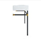 Modway Redeem 40" Black Stainless Steel Wall-Mount Bathroom Vanity FredCo
