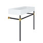 Modway Redeem 40" Black Stainless Steel Wall-Mount Bathroom Vanity FredCo