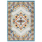 Modway Reflect Ansel Distressed Floral Persian Medallion Indoor and Outdoor Area Rug FredCo