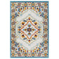 Modway Reflect Ansel Distressed Floral Persian Medallion Indoor and Outdoor Area Rug FredCo