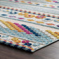 Modway Reflect Cadhla Vintage Abstract Geometric Lattice Indoor and Outdoor Area Rug FredCo