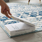 Modway Reflect Giada Abstract Diamond Moroccan Trellis Indoor/Outdoor Area Rug FredCo