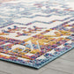 Modway Reflect Nyssa Distressed Geometric Southwestern Aztec Indoor/Outdoor Area Rug FredCo