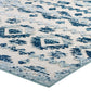 Modway Reflect Takara Abstract Diamond Moroccan Trellis Indoor and Outdoor Area Rug FredCo