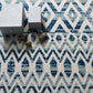 Modway Reflect Tamako Diamond and Chevron Moroccan Trellis Indoor / Outdoor Area Rug FredCo