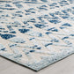 Modway Reflect Tamako Diamond and Chevron Moroccan Trellis Indoor / Outdoor Area Rug FredCo