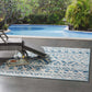 Modway Reflect Tamako Diamond and Chevron Moroccan Trellis Indoor / Outdoor Area Rug FredCo