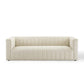 Modway Reflection Channel Tufted Upholstered Fabric Sofa FredCo