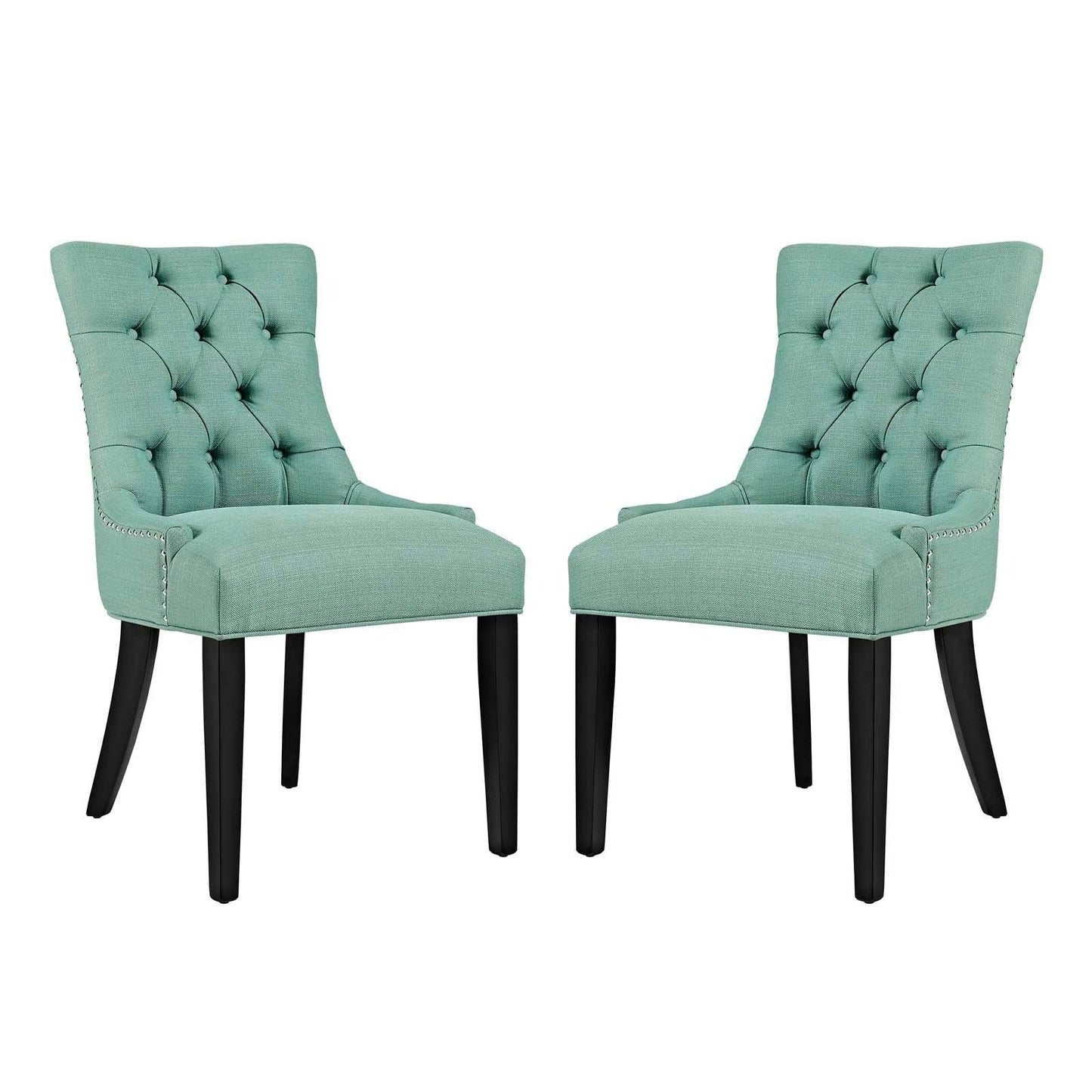 Modway Regent Dining Side Chair Fabric Set of 2 FredCo