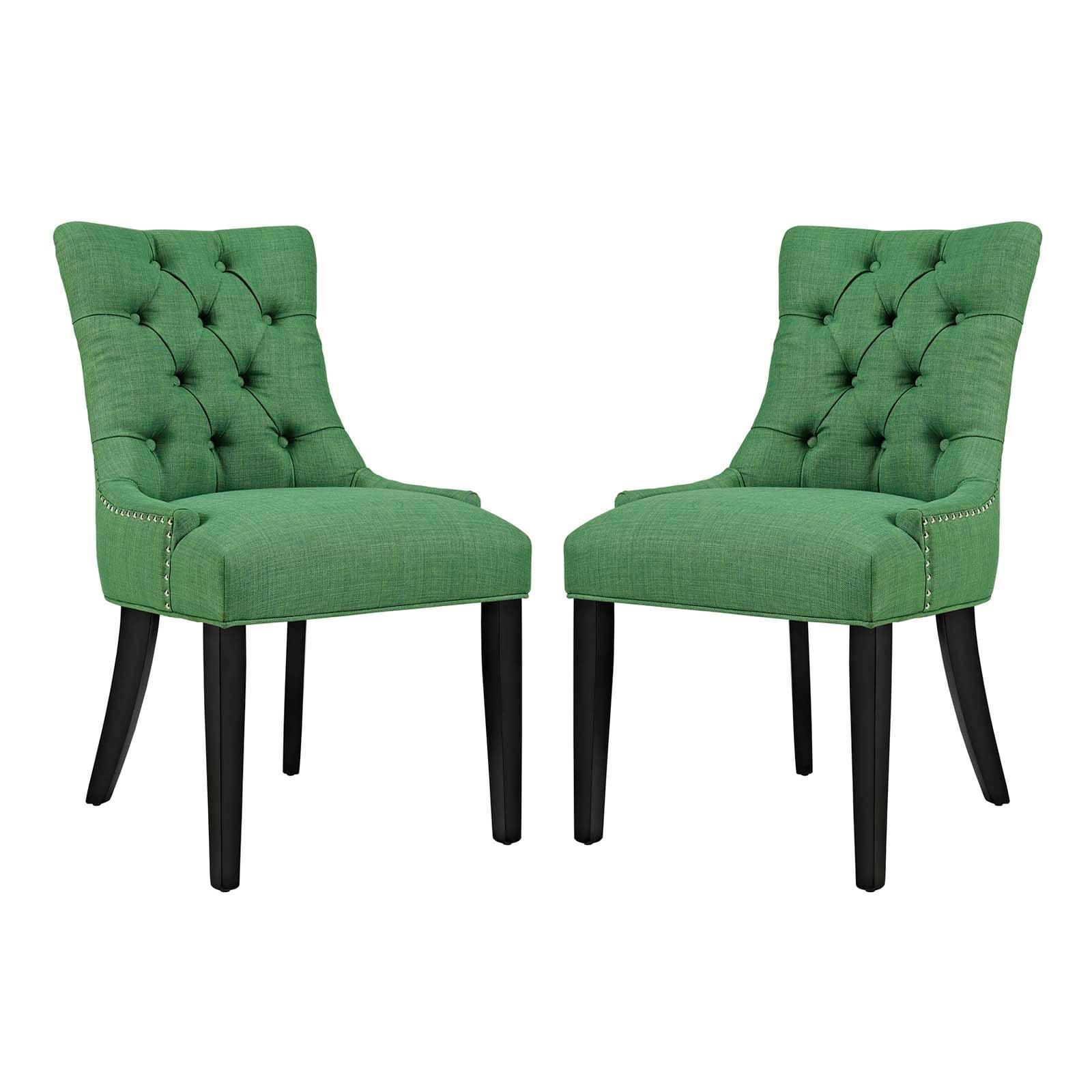 Modway Regent Dining Side Chair Fabric Set of 2 FredCo