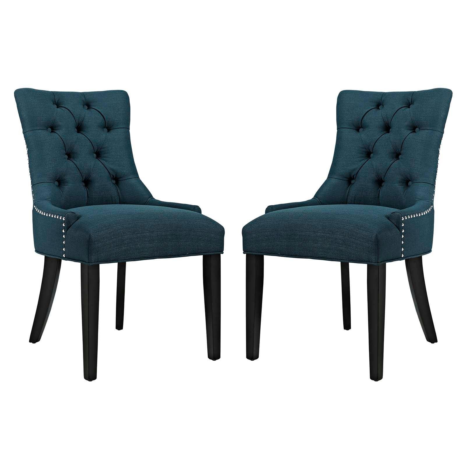 Modway Regent Dining Side Chair Fabric Set of 2 FredCo